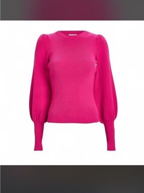ANN TAYLOR- Women's sweater with puffed sleeves- Size: S